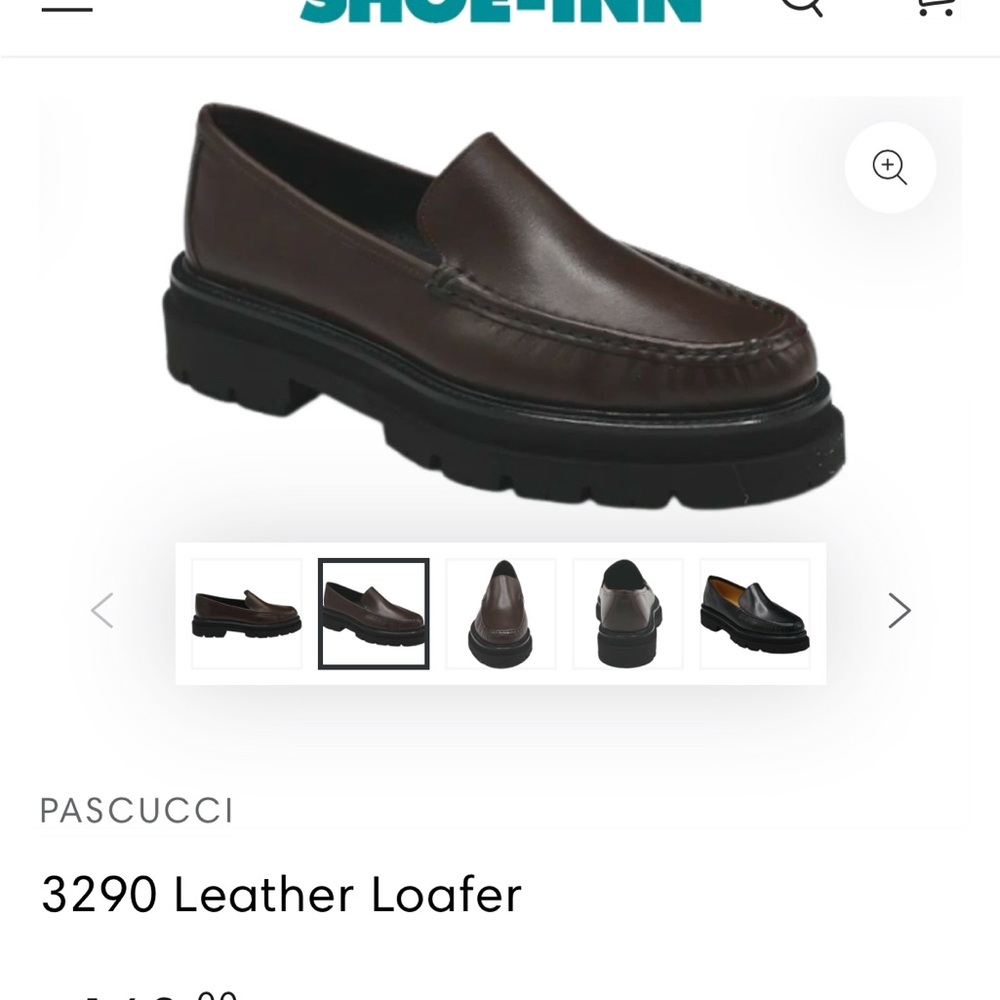 Women’s Brown Leather Loafers